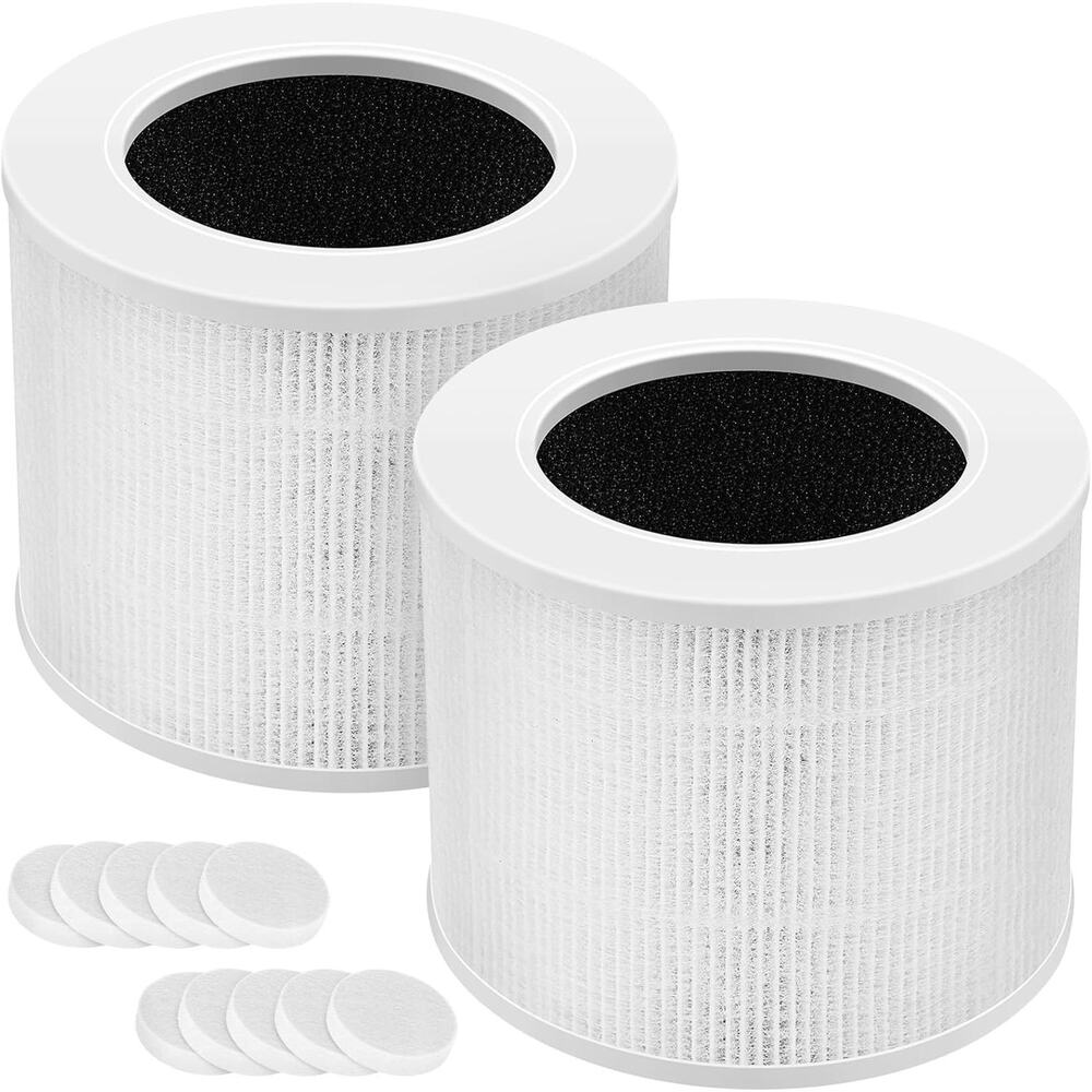2 Pack Core Mini-RF Replacement Filter For LEVOIT Core Mini Air Purifier 3-in-1
